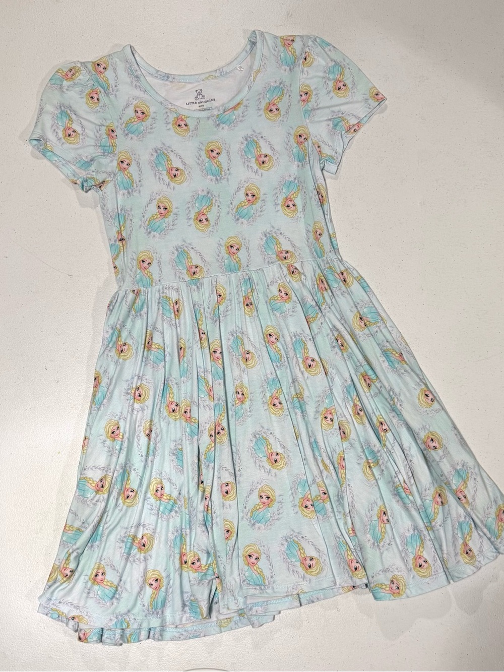 Charlie’s Project Disney Frozen Elsa Girls Twirl Dress